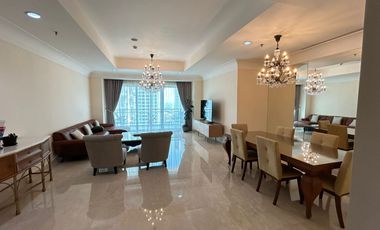 Apartement The Pakubuwono Residence 3 Br Bagus Full Furnished