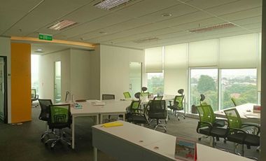 Sewa Kantor Siap Huni 588 m2 di 18 Office Park TB Simatupang, Hrg Nego