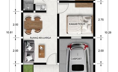 Gaji UMK Pasuruan Bisa Punya Rumah? Tentu! Rumah DP0% 0 Jalan Raya