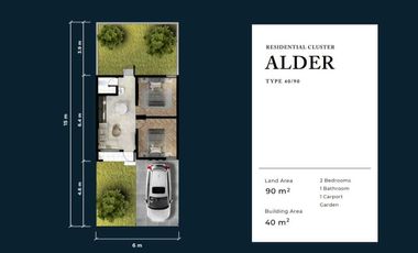 Rumah Baru Open Unit Woodville (40/90) | Harga Rp 500 Jutaan