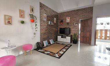 DIJUAL RUMAH MURAH 2 LANTAI SECOND FULL FURNISHED