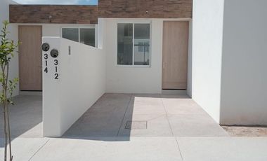 CASA DE UNA PLANTA EN VENTA EN CONDOMINIO PRIVADO AL NORTE DE AGS