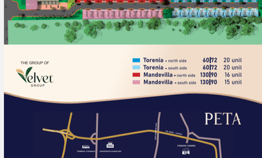 Velvet Juanda Raya, Rumah Idaman Nol Jalan Raya Juanda, Waru, Sidoarjo