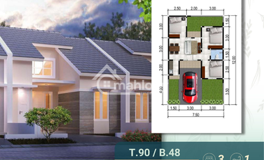 Rumah Subsidi Biaya KPR Dekat Gununganyar Surabaya Tambak Oso