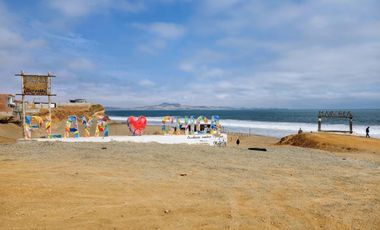 VENTA DE TERRENO FRENTE AL MAR EN HUACHO
