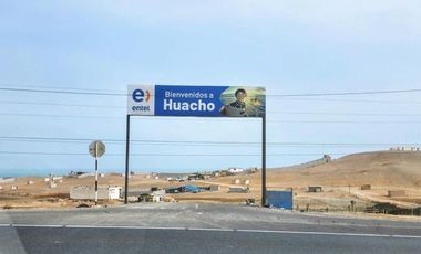 VENTA DE TERRENO FRENTE AL MAR EN HUACHO
