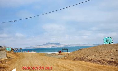 VENTA DE TERRENO FRENTE AL MAR EN HUACHO