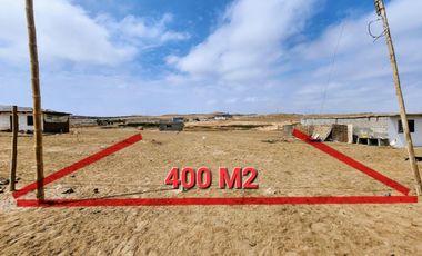 VENTA DE TERRENO FRENTE AL MAR EN HUACHO