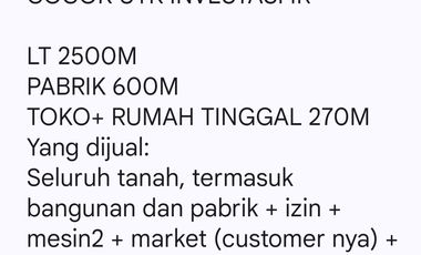 JUAL CEPAT PABRIK KERUPUK KARAWANG (MASIH AKTIF) COCOK UTK INVESTASI I