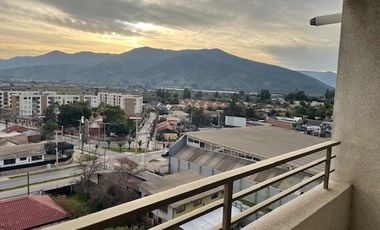 Arrienda departamento, centro de Quillota, hermosa vista.