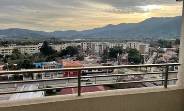 Arrienda departamento, centro de Quillota, hermosa vista.