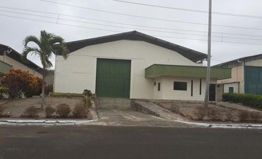 Venta de Bodegas, Galpones, en Parque industrial ZOFRAMA, Vía Montecristi La Pila