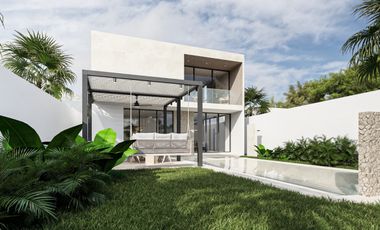 CASA EN VENTA EN PRIVADA RESIDENCIAL PROVINCIA CLUB DE GOLF 4 HABITACIONES