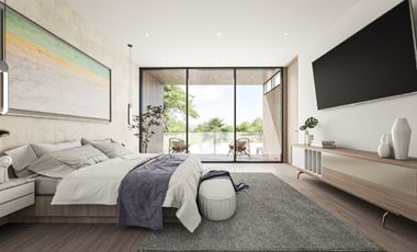 CASA EN VENTA EN PRIVADA RESIDENCIAL PROVINCIA CLUB DE GOLF 4 HABITACIONES