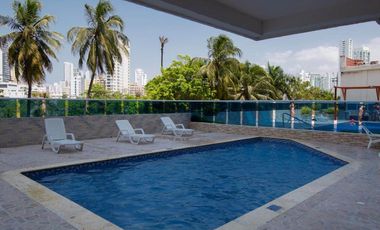 APARTAMENTO EN VENTA AMOBLADO LAGUITO CARTAGENA DE INDIAS