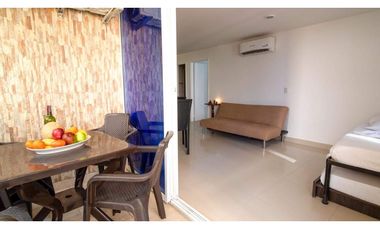 APARTAMENTO EN VENTA AMOBLADO LAGUITO CARTAGENA DE INDIAS