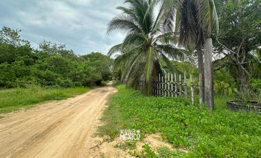 Terreno Beachfront en El Tomatal, Puerto Escondido, Oaxaca