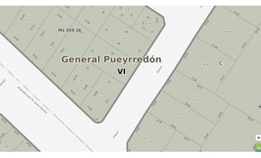 LOCAL sobre Av. JUAN B. JUSTO CON GALPON CON LOSA *390m2**