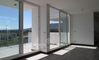 Arriendo año corrido en Marbella departamento con vista panoramica y patio