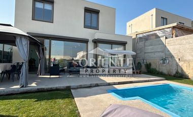 CASA AMOBLADA HUINGANAL CONDOMINIO CERRADO