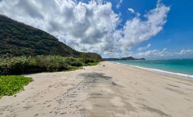 Tanah pinggir pantai Torok Lombok. Cocok untuk hotel atau villa