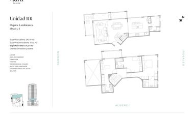 Departamento - Venta- Olivos-Vias/Maipu