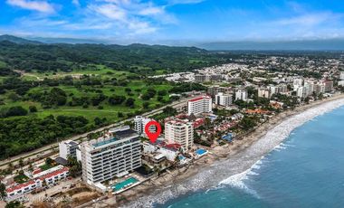 Departamento en venta en Bucerías frente a la playa