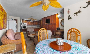 Departamento en venta en Bucerías frente a la playa