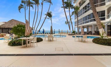 Departamento en venta en Bucerías frente a la playa