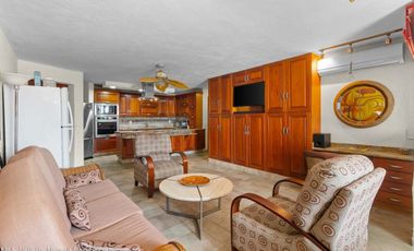 Departamento en venta en Bucerías frente a la playa