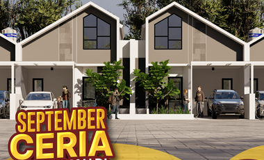 Cocok untuk Invetasi Rumah skandinavian lingkungan asri