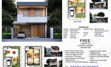 Rumah Baru Indent Murah 375jt Ngringo Jaten