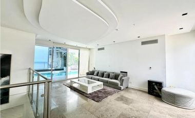 VENTA PENTHOUSE PUNTA PACIFICA 985 M2 AMOBLADO Y PISCINA  MLD