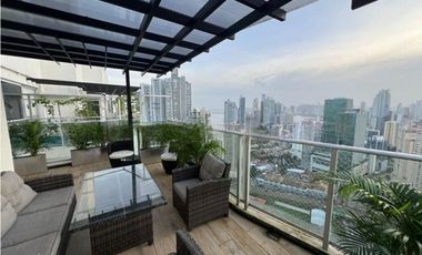 VENTA PENTHOUSE PUNTA PACIFICA 985 M2 AMOBLADO Y PISCINA  MLD