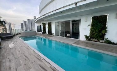 VENTA PENTHOUSE PUNTA PACIFICA 985 M2 AMOBLADO Y PISCINA  MLD