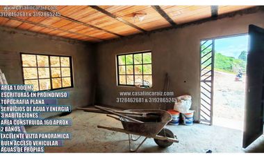 Finca en obra gris con escrituras en proindiviso marinilla 245MILLONES