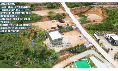 Finca en obra gris con escrituras en proindiviso marinilla 245MILLONES