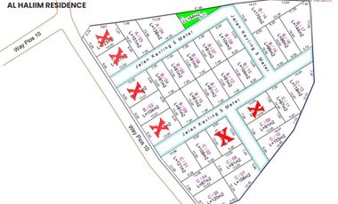 CLUSTER AL HALIM RESIDENCE DEKAT FLYOVER PASAR UNTUNG DAN STASIUN LABUHAN RATU LAMPUNG