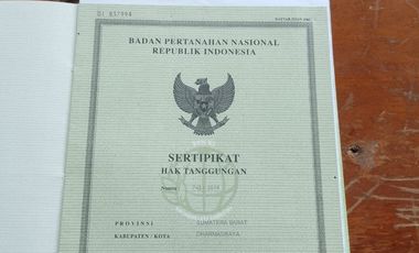 Dijual Cepat Rumah Siap Huni Dharmasraya Sungai Rumbai