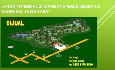 Dijual Lahan Potensial di Maribaya Timur, Lembang, Bandung, Jawa Barat