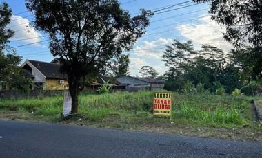 DIJUAL KAVLING SANGAT STRATEGIS PINGGIR JALAN DI SARIHARJO SLEMAN