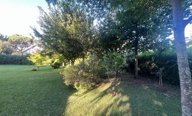 Casa 2 ambientes + lote parquizado.