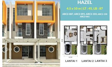 Disewakan Murah Rumah 3 Lantai Arcadia PIK2
