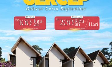 GRATIS SEMUA BIAYA! Beli Rumah di Cluster Sayap Sarijadi Cihanjuang