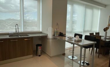 Departamento amueblado en renta en Juriquilla Towers, todos los muebles son nuevos!