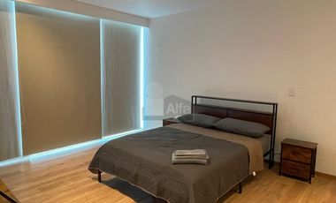 Departamento amueblado en renta en Juriquilla Towers, todos los muebles son nuevos!