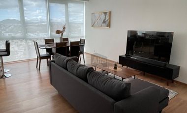 Departamento amueblado en renta en Juriquilla Towers, todos los muebles son nuevos!