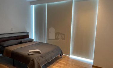 Departamento amueblado en renta en Juriquilla Towers, todos los muebles son nuevos!