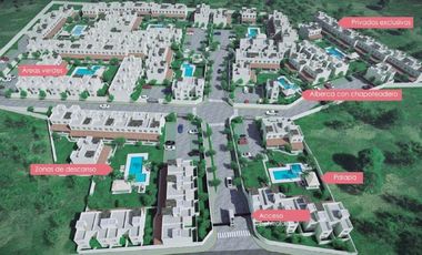 Casa Nueva Ecológica en Venta  3 recámaras con alberca, Cumbre Tulipanes, Xochitepec, Morelos