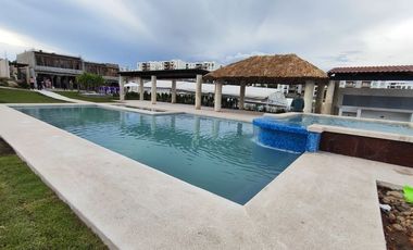 Preventa de casa nueva de 3 recamaras con alberca en residencial Terra Rio, Santa Fe, Xohitepec, Mor.